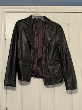 John Paul Richard Leather Coat